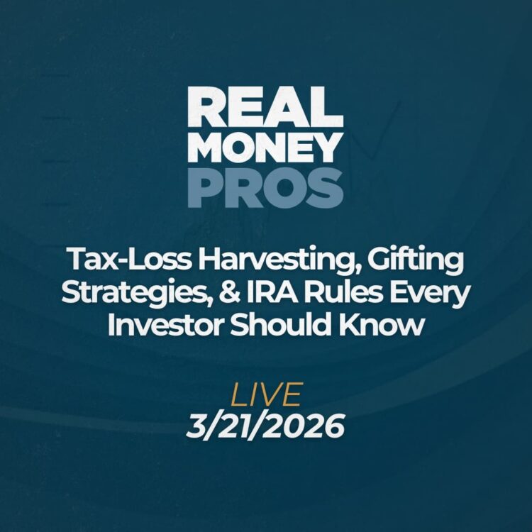 Tax-Loss Harvesting, Gifting Strategies, & IRA Rules Every Investor Should Know (3/21/2026)