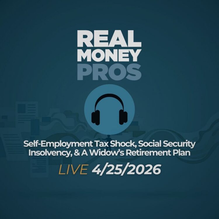 Self-Employment Tax Shock, Social Security Insolvency, & A Widow’s Retirement Plan Front Page SQ